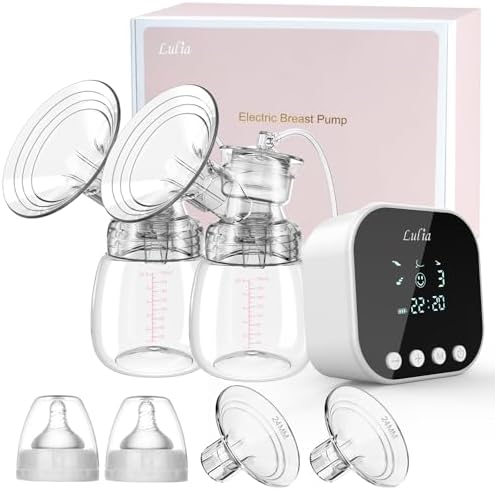 Lulia Double Electric Breast Pump, 4 Modes & 9 Levels